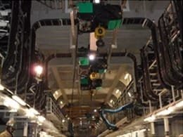 Jenmon monorail crane