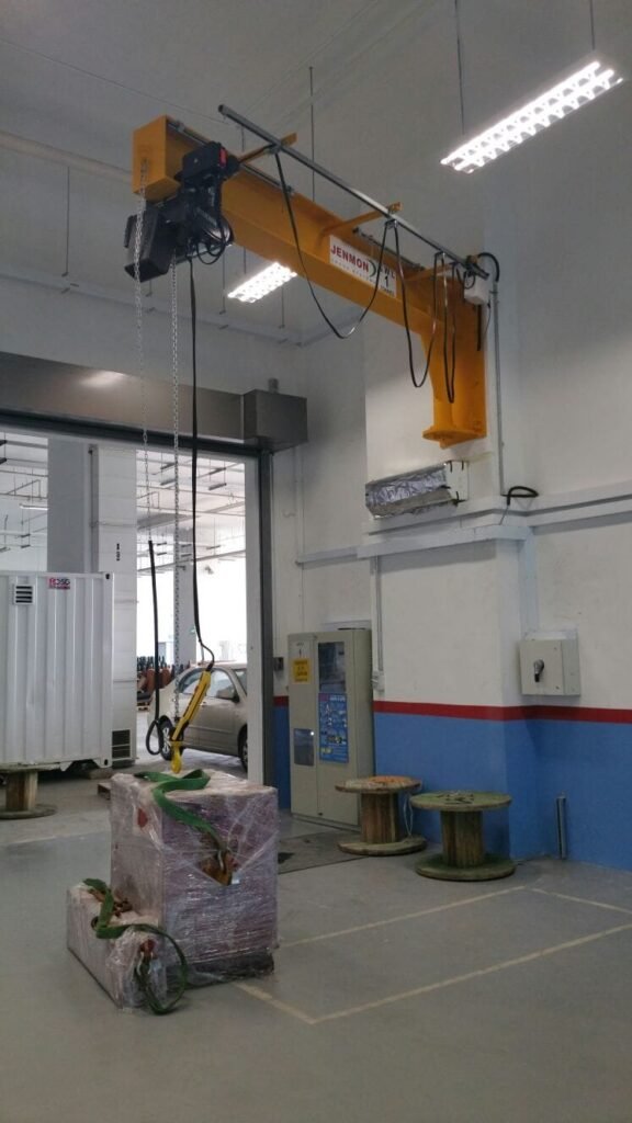 Wall mounted jib crane from Jenmon