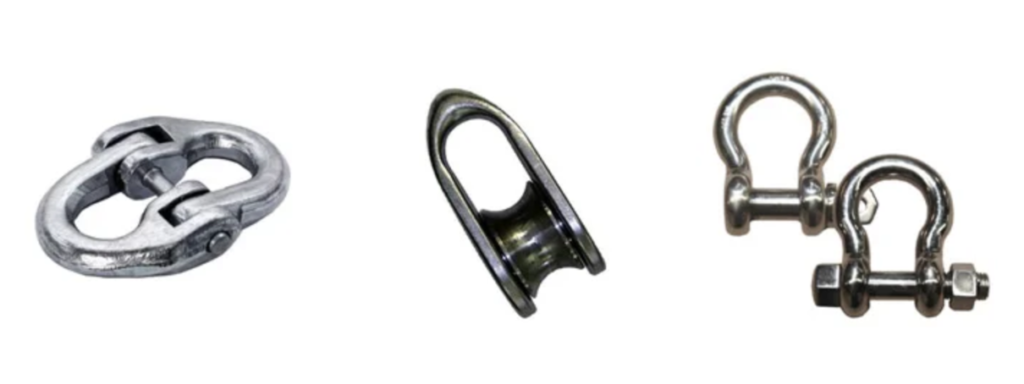 Shackles and links from Jenmon product page