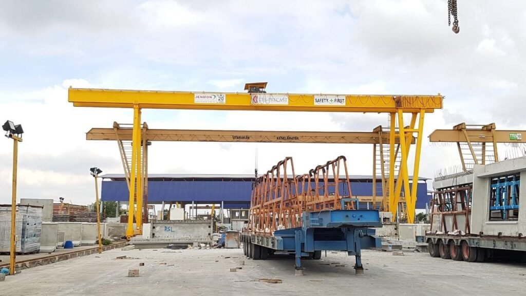 Jenmon crane project in Malaysia 2017
