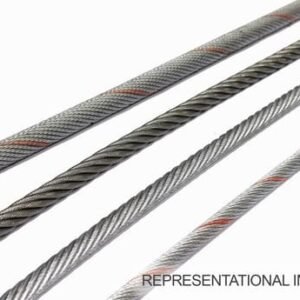 15mm 8x26 RH Galvanized steel wire rope (MBL 225kN)