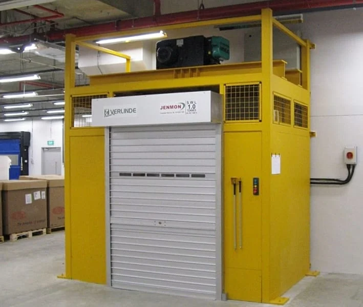 Jenmon engineered crane installed for deep tunnel construction works