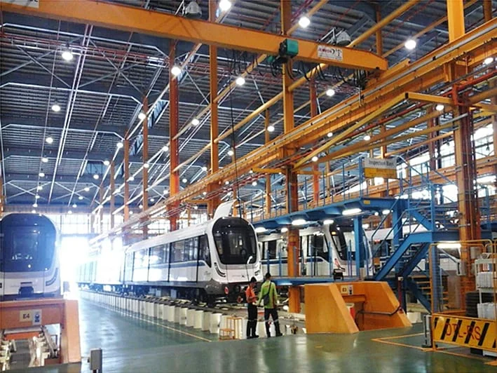 Jenmon engineered crane installed for deep tunnel construction works