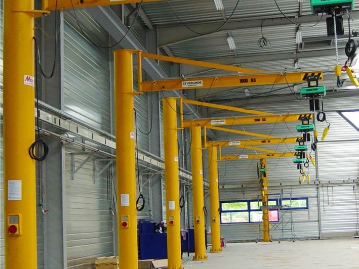 Jenmon engineered crane installed for deep tunnel construction works