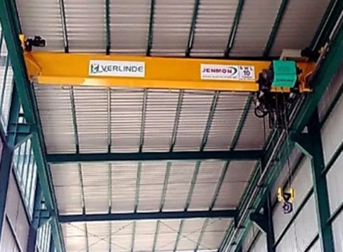 Jenmon engineered crane installed for deep tunnel construction works